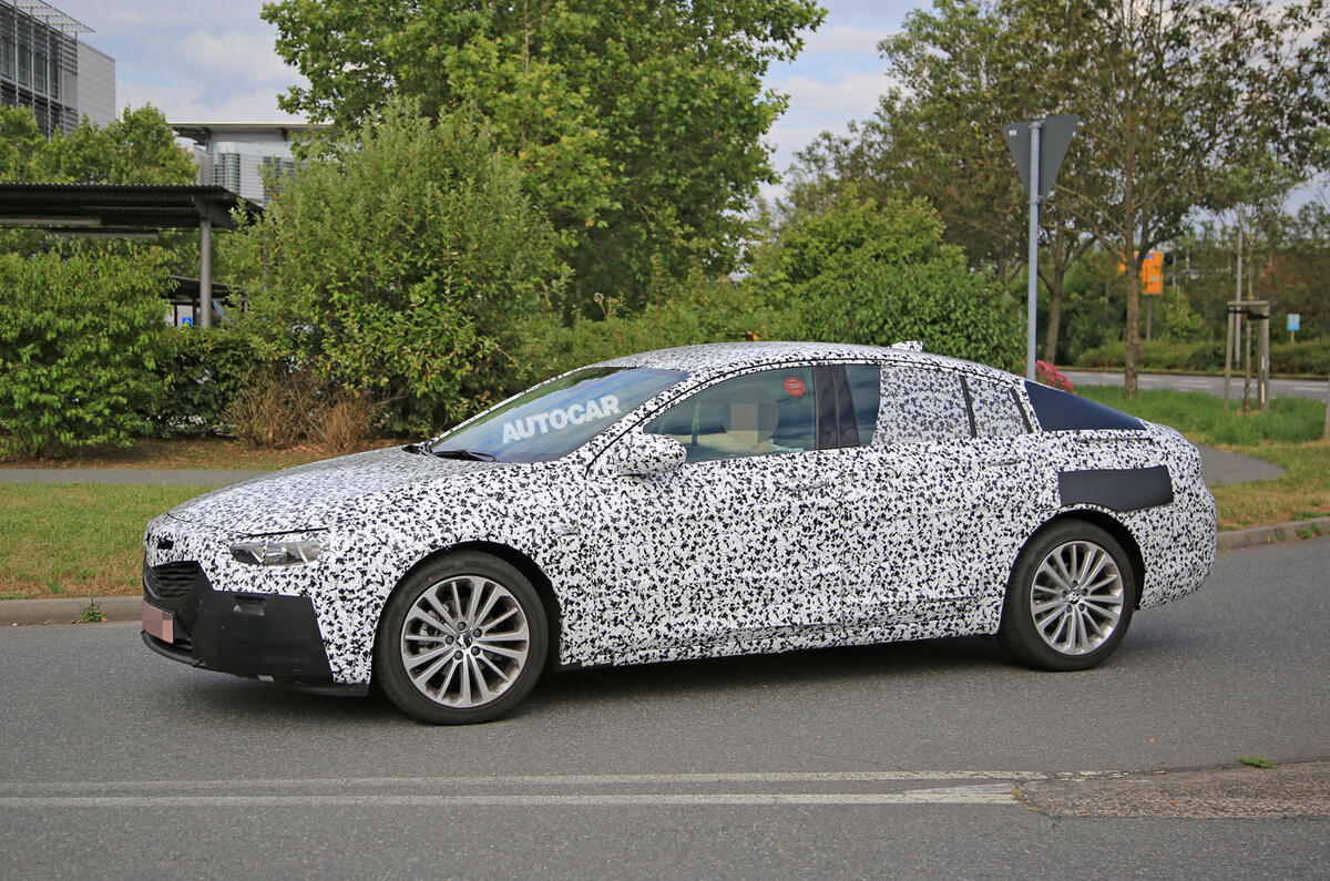 Vauxhall Insignia spy shots