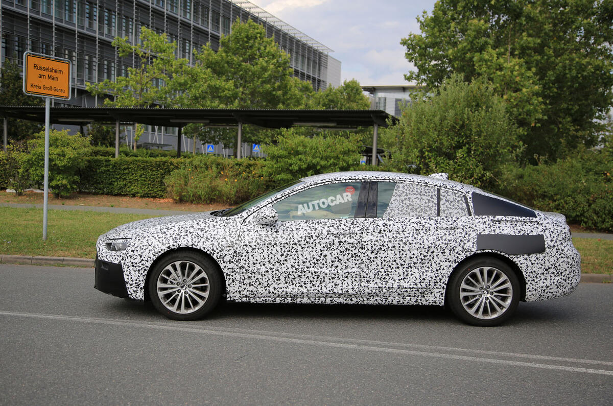 Vauxhall Insignia spy shots
