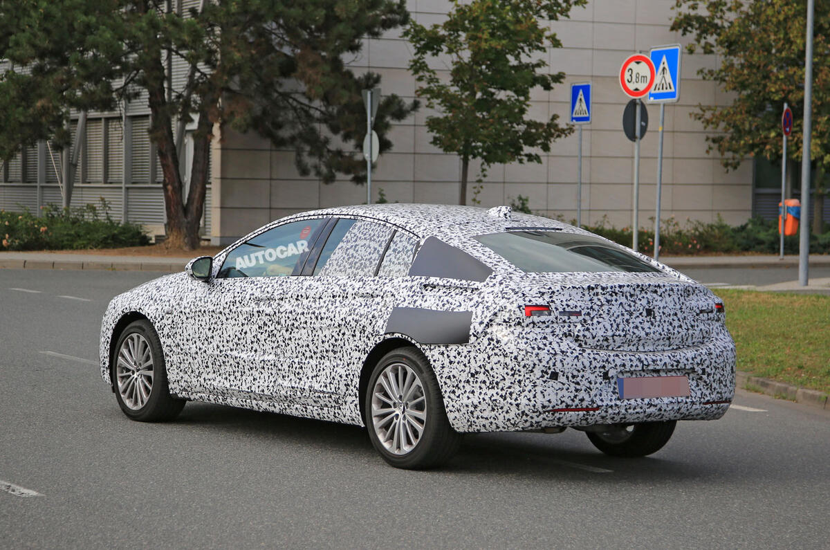 Vauxhall Insignia spy shots