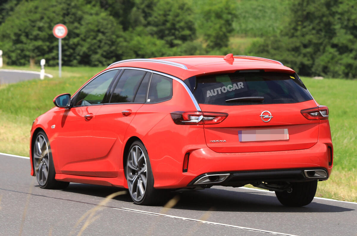 Vauxhall Insignia Sports Tourer GSi due with 252bhp and all-wheel drive