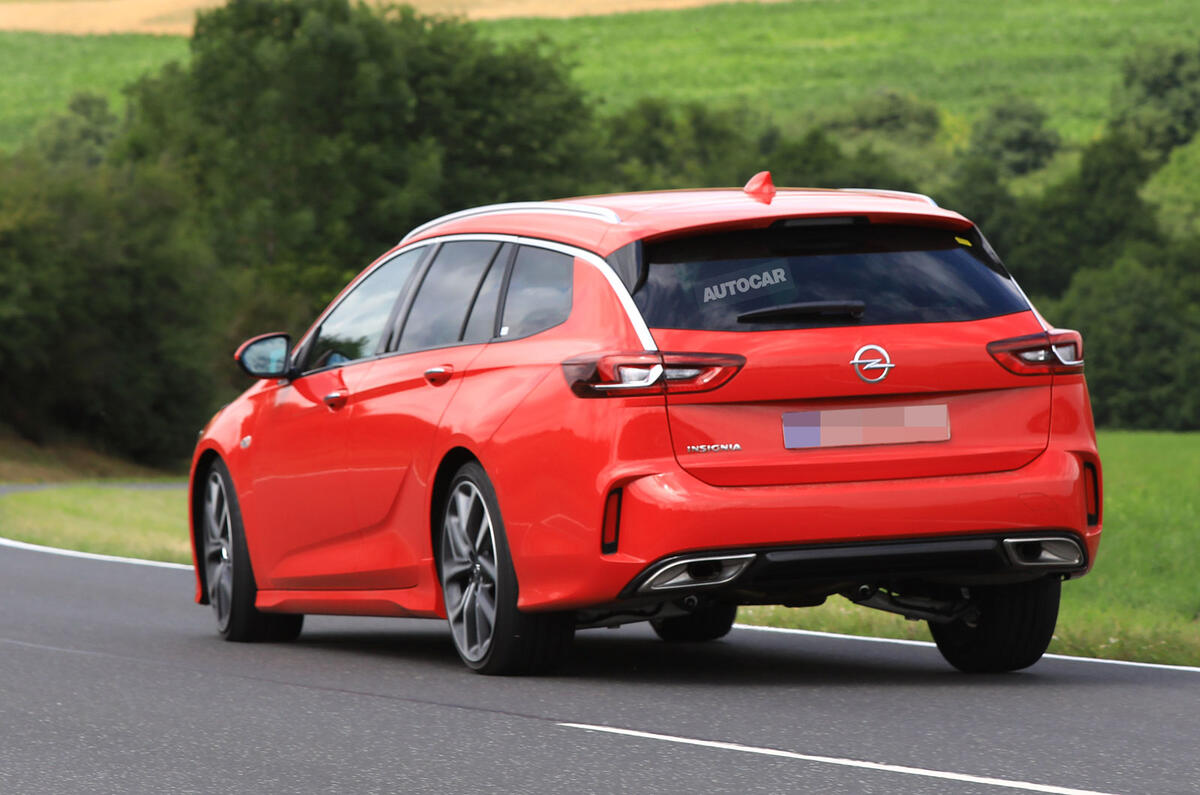 Vauxhall Insignia Sports Tourer GSi due with 252bhp and all-wheel drive