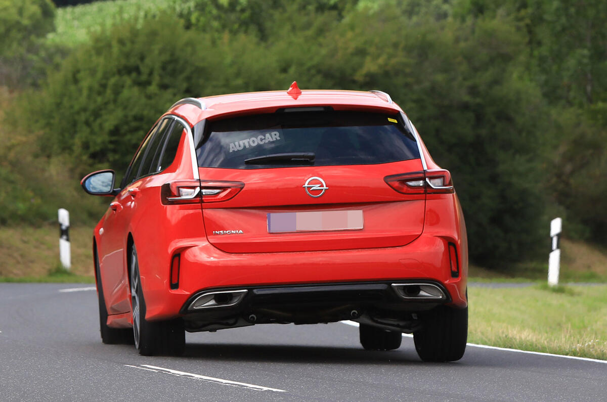 Vauxhall Insignia Sports Tourer GSi due with 252bhp and all-wheel drive
