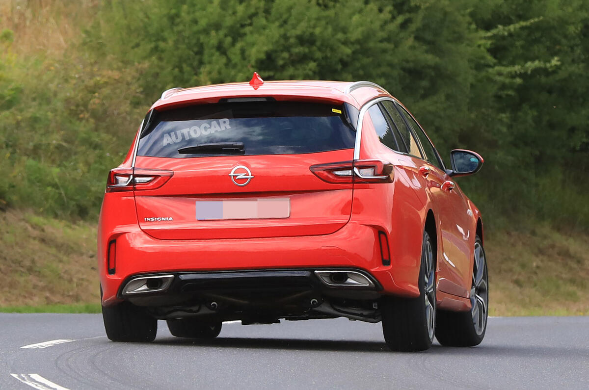 Vauxhall Insignia Sports Tourer GSi due with 252bhp and all-wheel drive