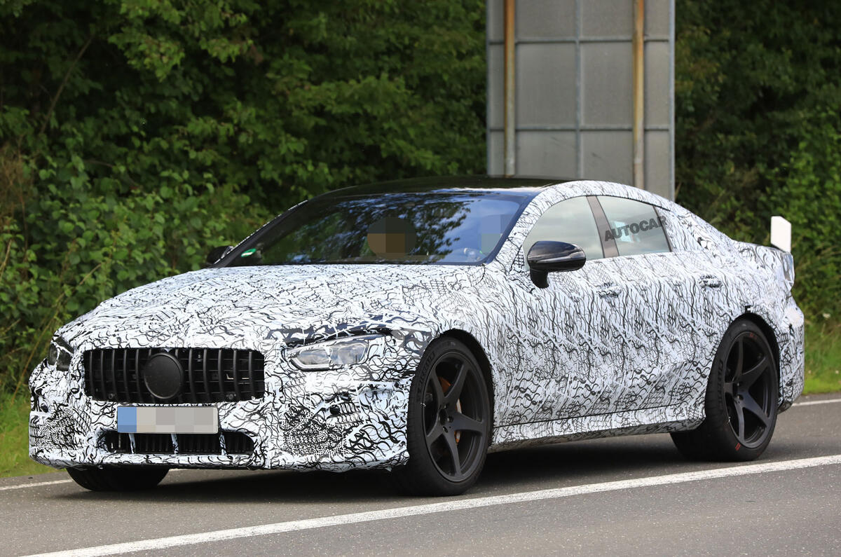 Mercedes-AMG GT four-door - 800bhp hybrid system under development