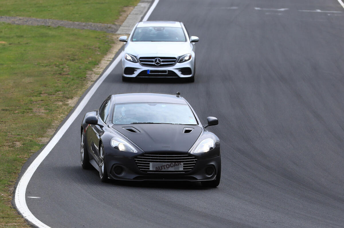Aston Martin's 210mph Rapide AMR due on roads this year