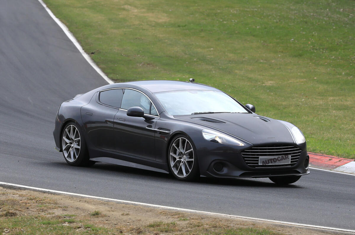 Aston Martin's 210mph Rapide AMR due on roads this year