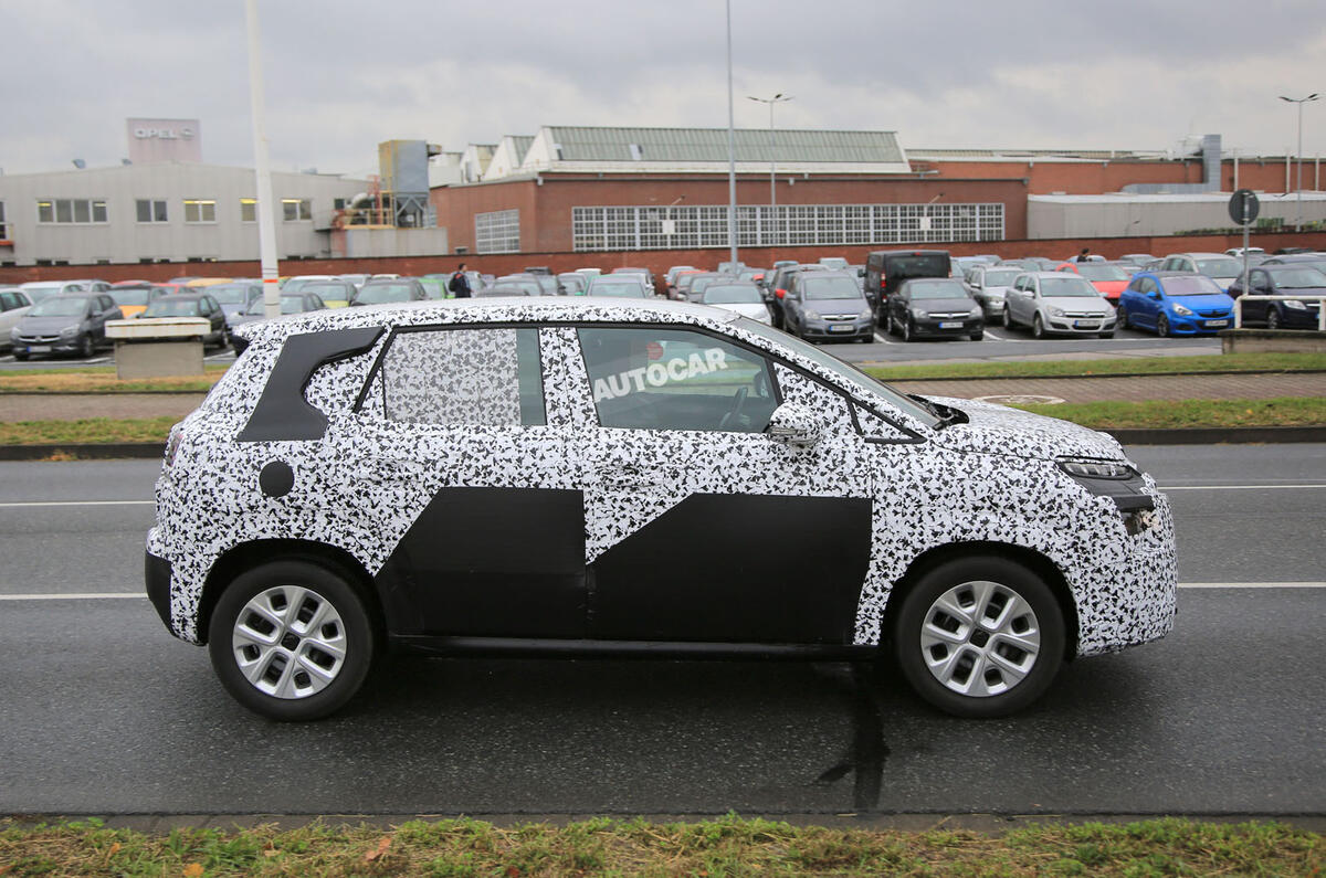 2017 Citroën C3 Picasso spotted testing