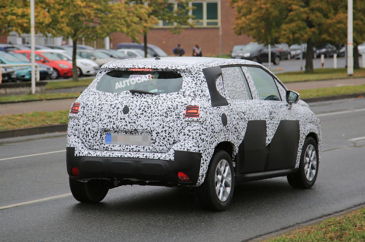 2017 Citroën C3 Picasso spotted testing