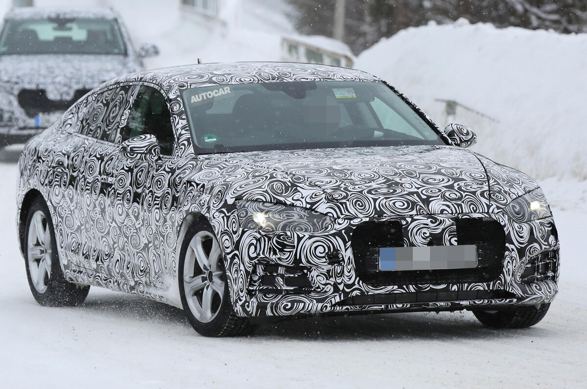 2017 Audi A5 Sportback spy shots