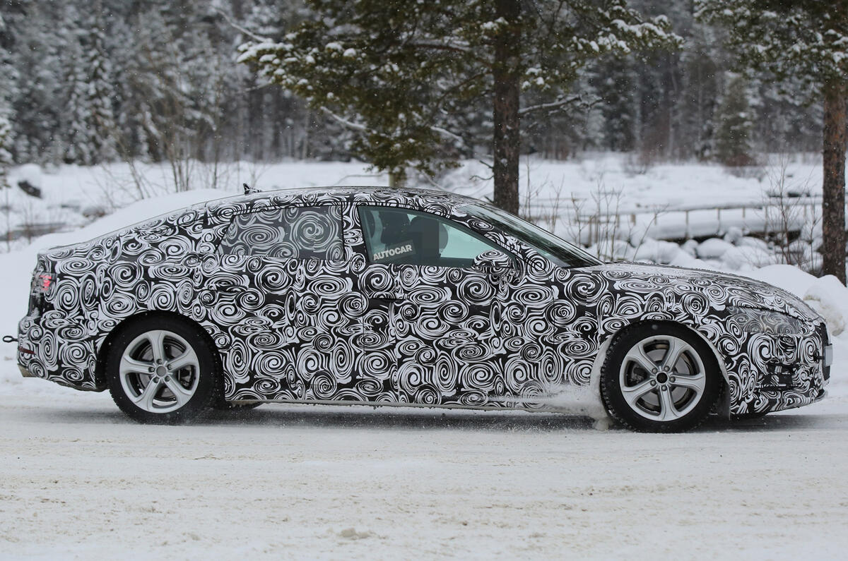 2017 Audi A5 Sportback spy shots