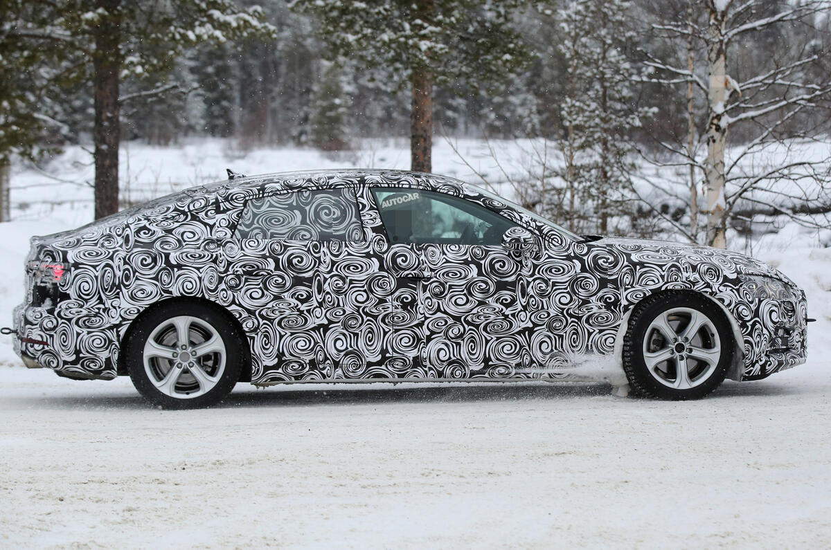 2017 Audi A5 Sportback spy shots