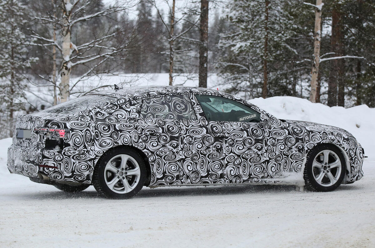 2017 Audi A5 Sportback spy shots