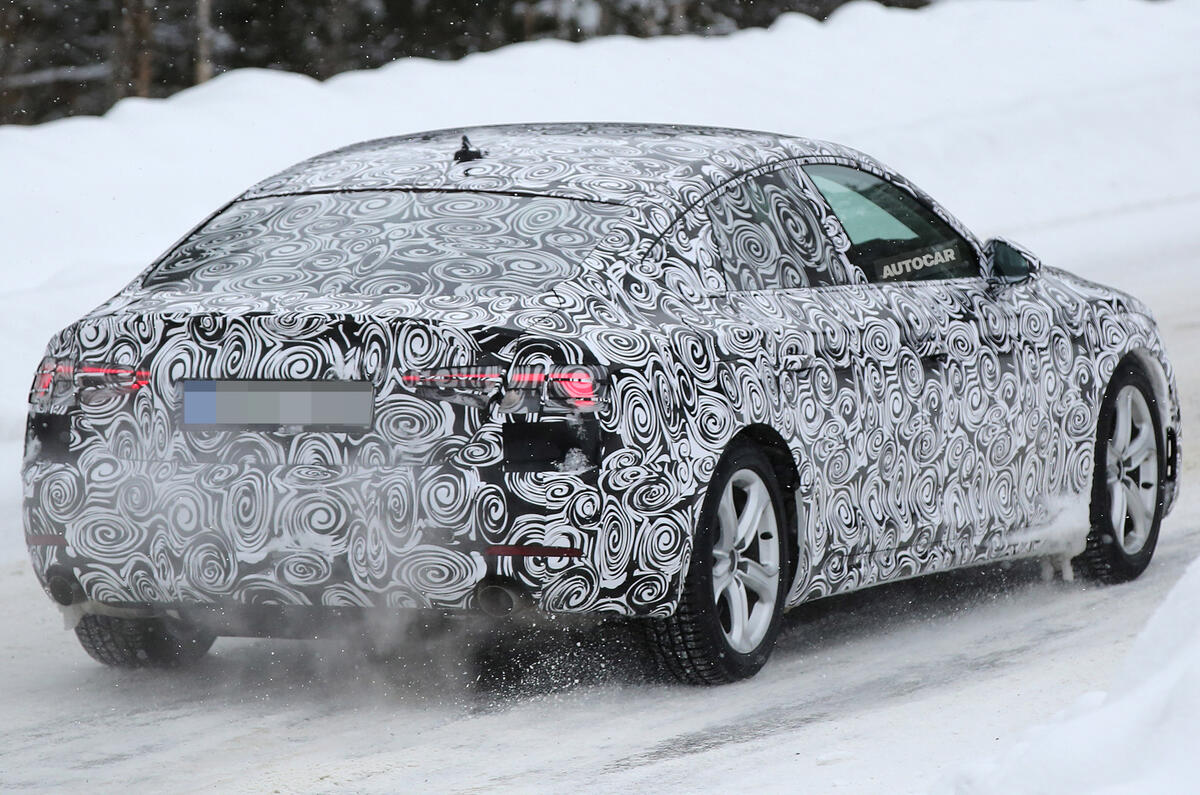 2017 Audi A5 Sportback spy shots