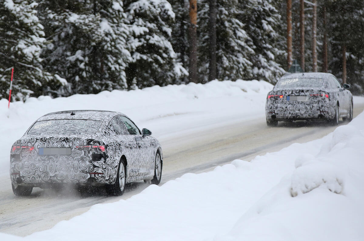 2017 Audi A5 Sportback spy shots