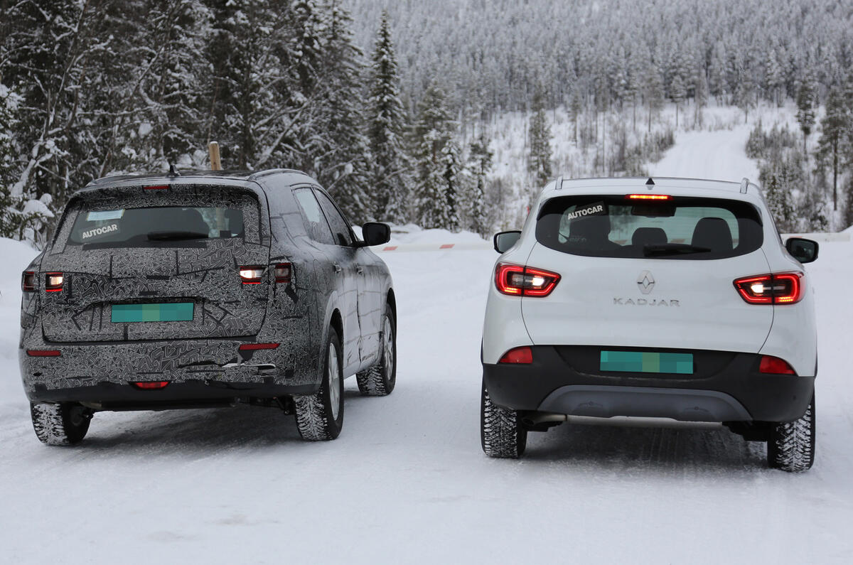2017 Renault Koleos spy shots