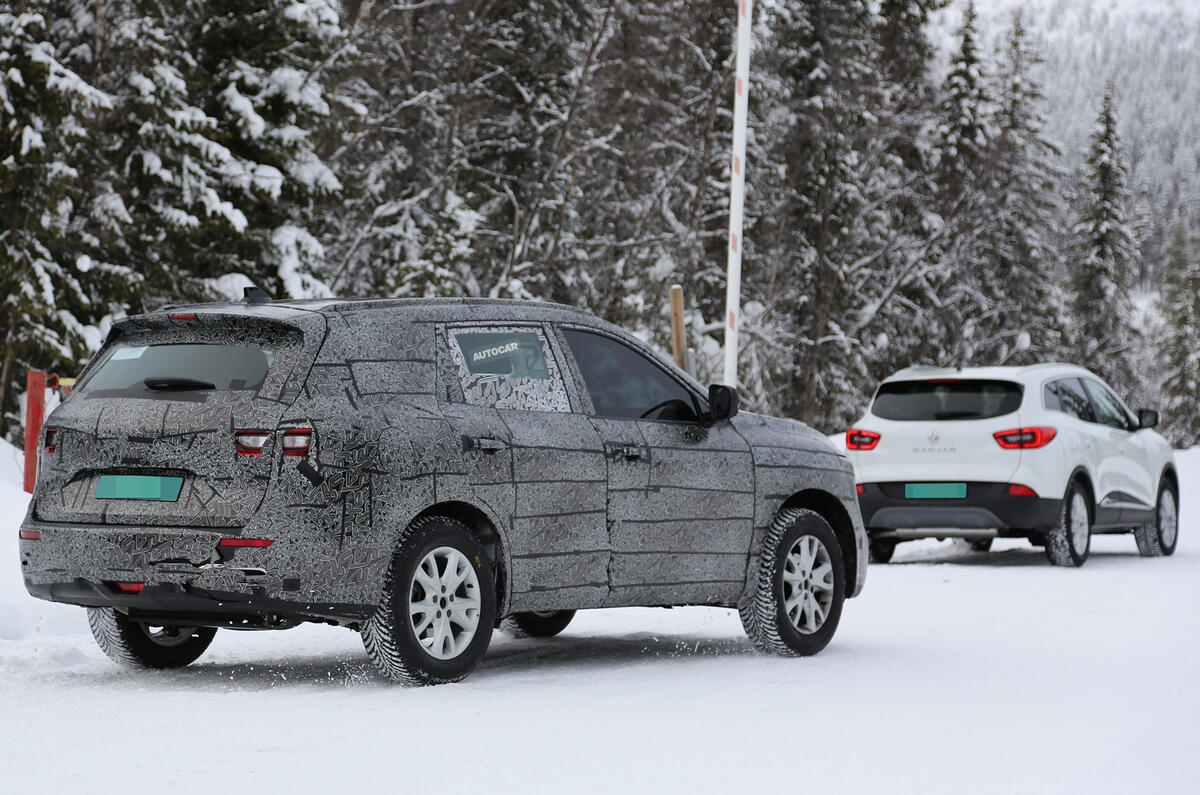 2017 Renault Koleos spy shots
