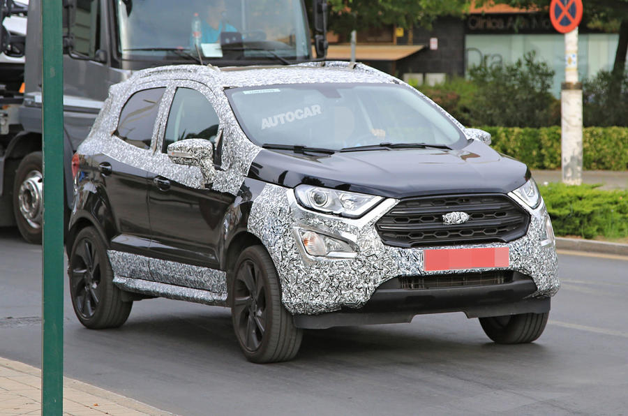 2017 Ford Ecosport spotted in ST-Line form ahead of September launch