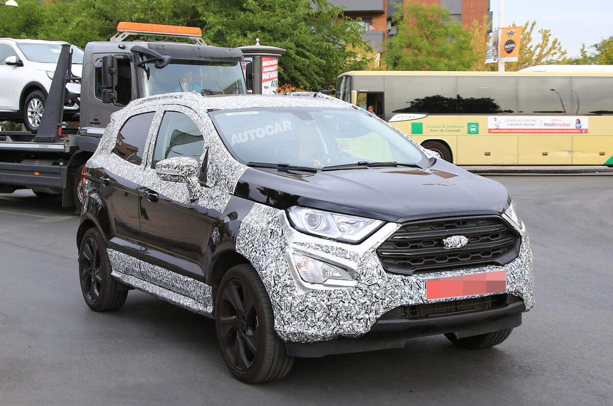 2017 Ford Ecosport spotted in ST-Line form ahead of September launch