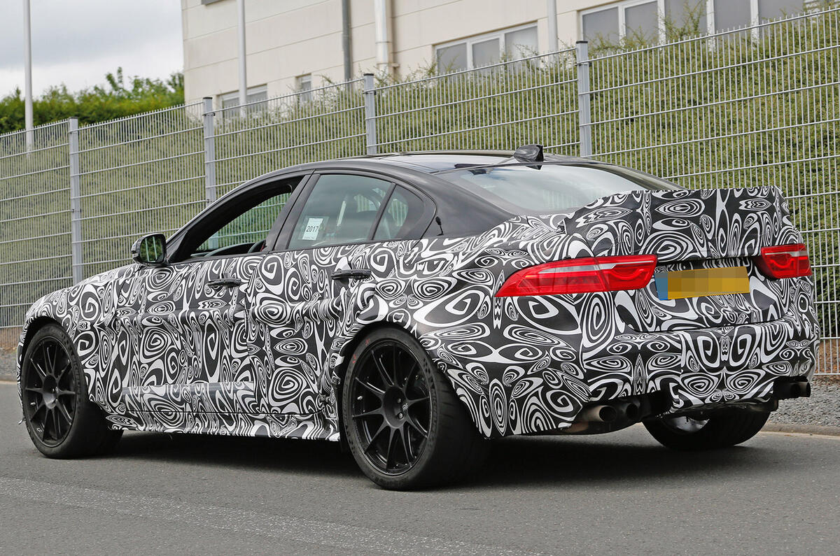 New Jaguar XE SV Project 8 takes on the Nürburgring