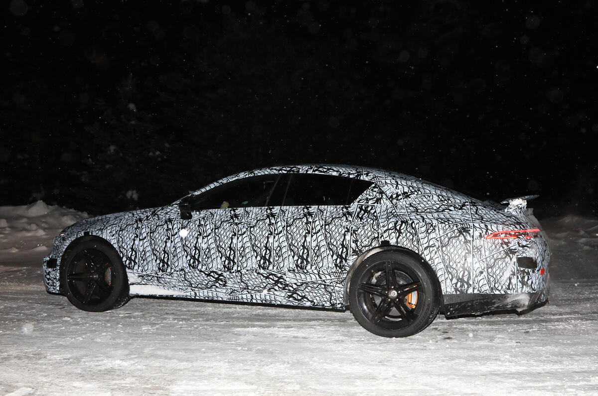 Mercedes-AMG GT four-door: more extreme R variant spotted testing