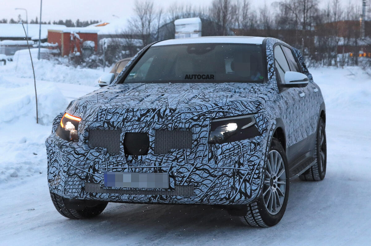 Mercedes EQ C: pictures and video of future all-electric Model X rival