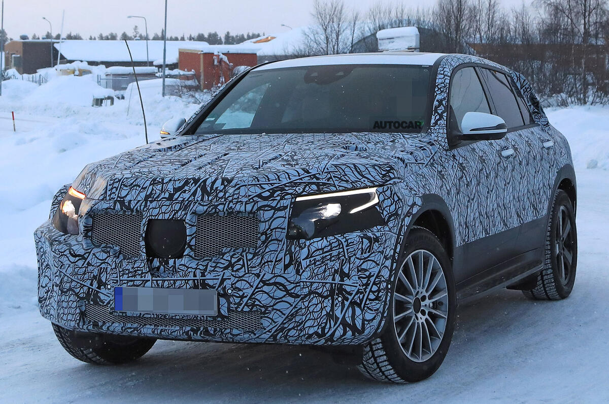 Mercedes EQ C: pictures and video of future all-electric Model X rival