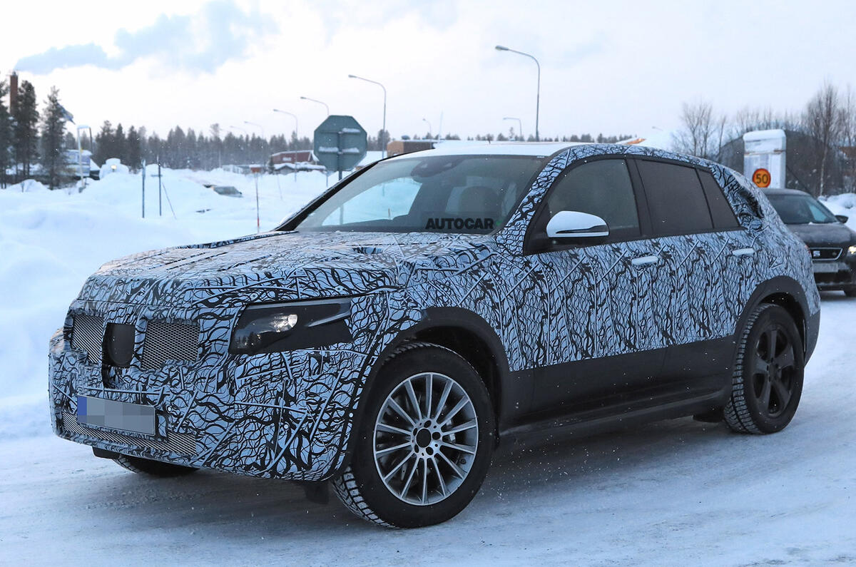 Mercedes EQ C: pictures and video of future all-electric Model X rival