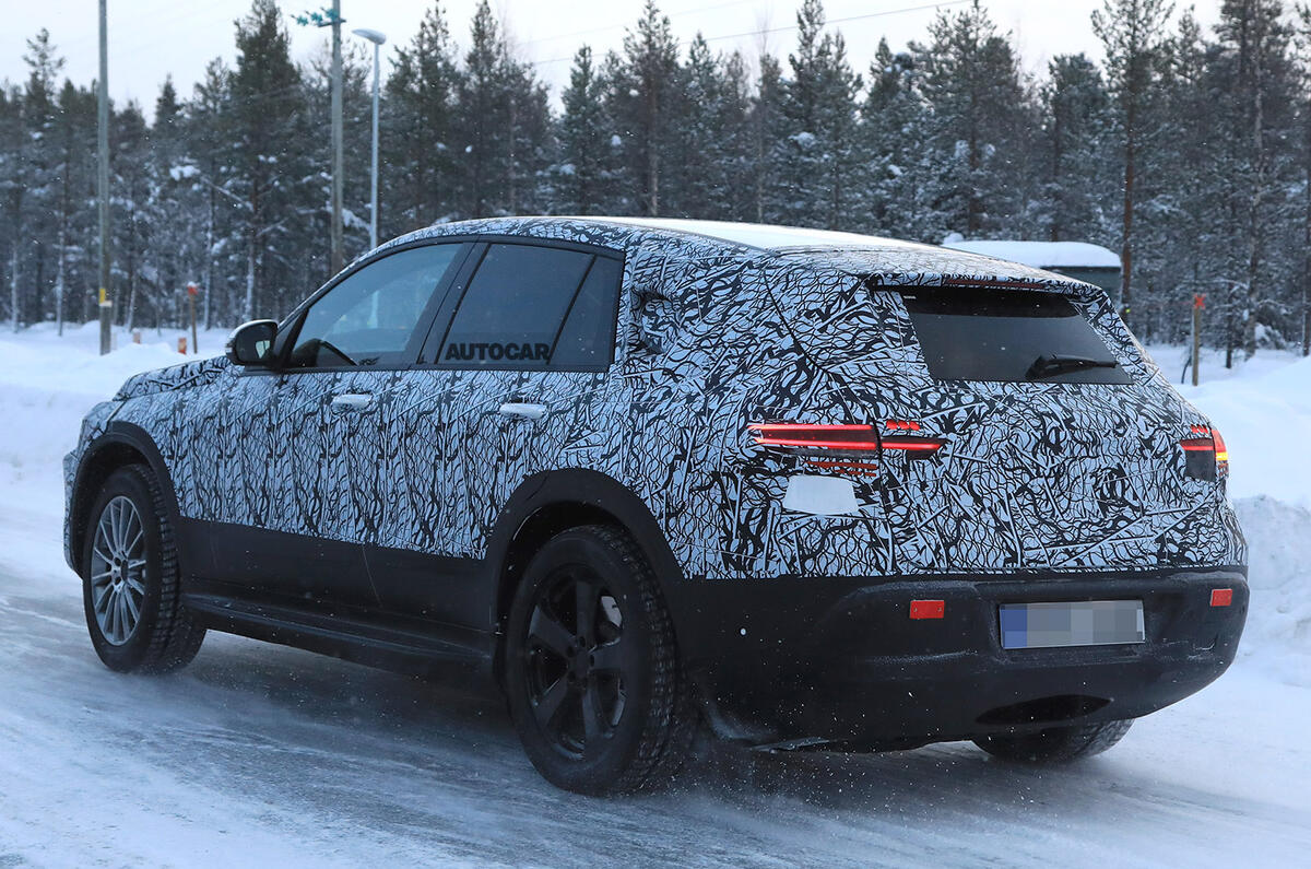 Mercedes EQ C: pictures and video of future all-electric Model X rival