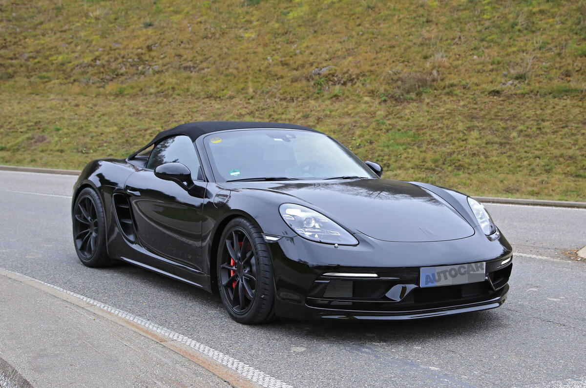 Porsche 718 Boxster Spyder to use 911 GT3 flat six