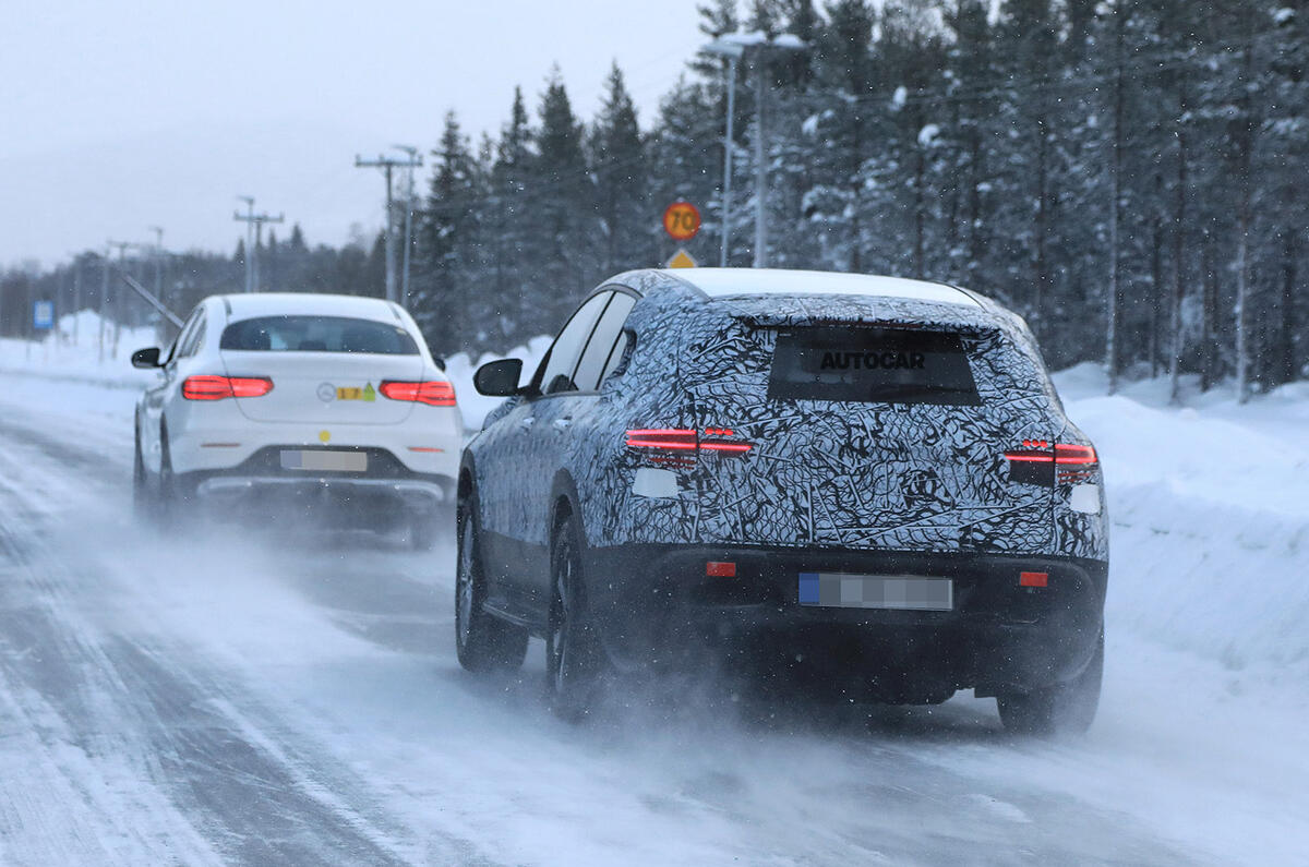 Mercedes EQ C: pictures and video of future all-electric Model X rival