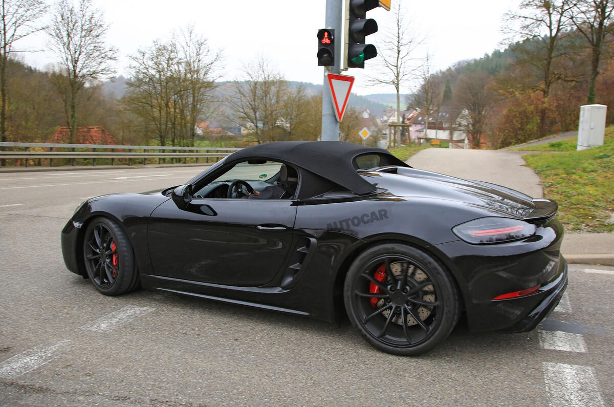 Porsche 718 Boxster Spyder to use 911 GT3 flat six