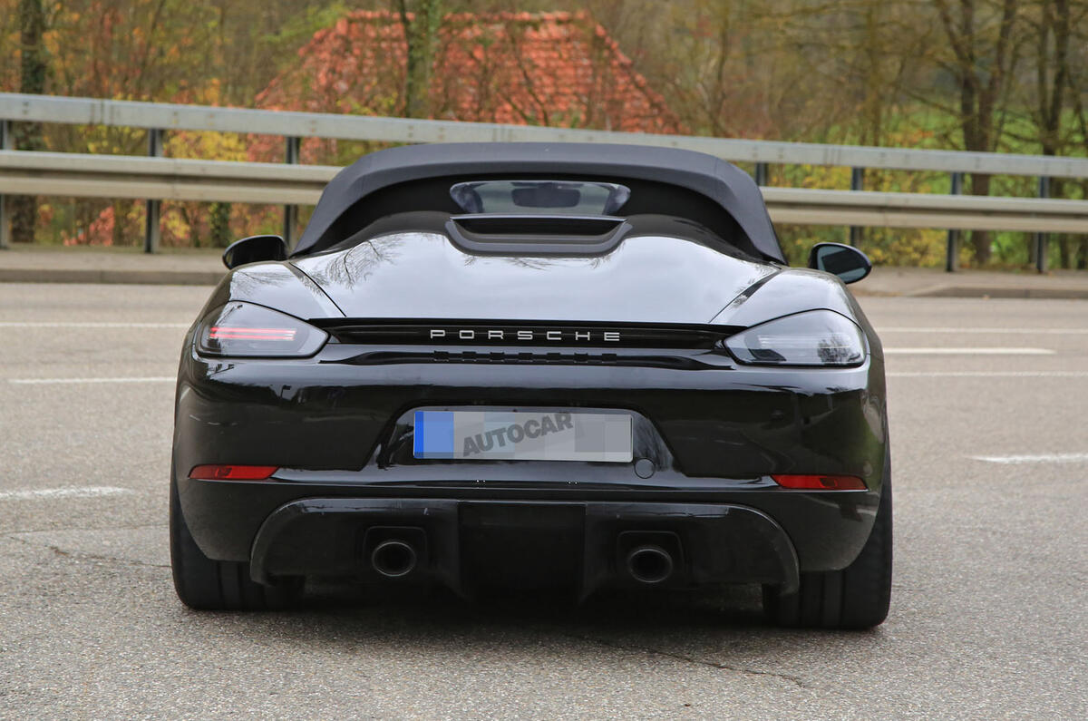 Porsche 718 Boxster Spyder to use 911 GT3 flat six
