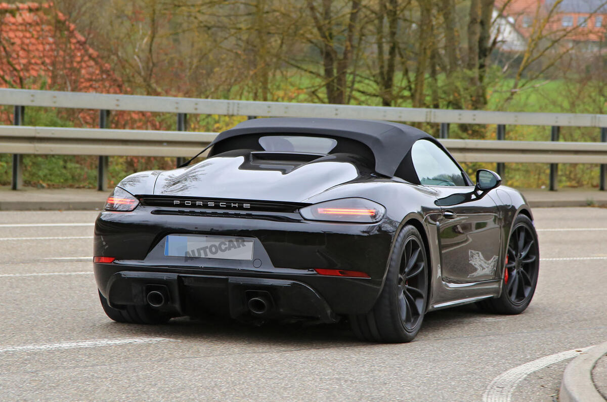 Porsche 718 Boxster Spyder to use 911 GT3 flat six