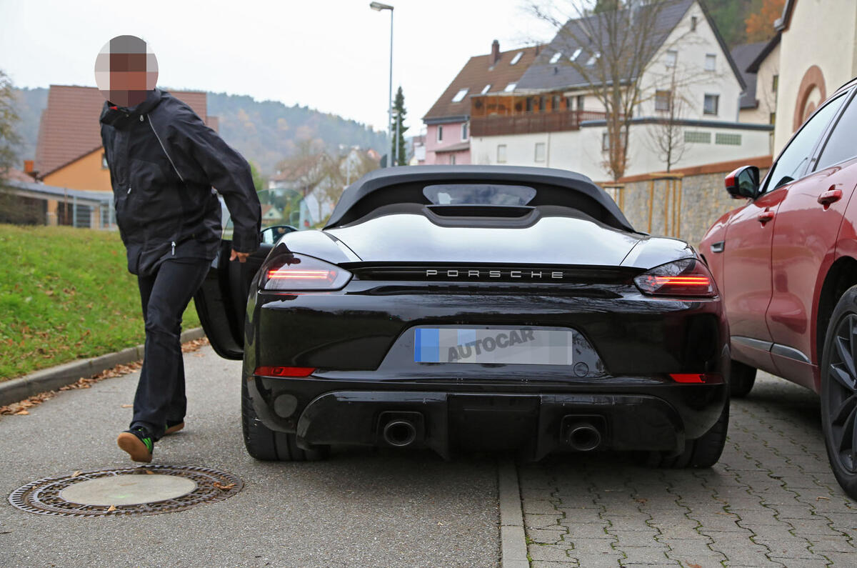Porsche 718 Boxster Spyder to use 911 GT3 flat six