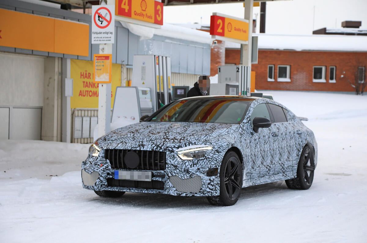 Mercedes-AMG GT four-door: more extreme R variant spotted testing