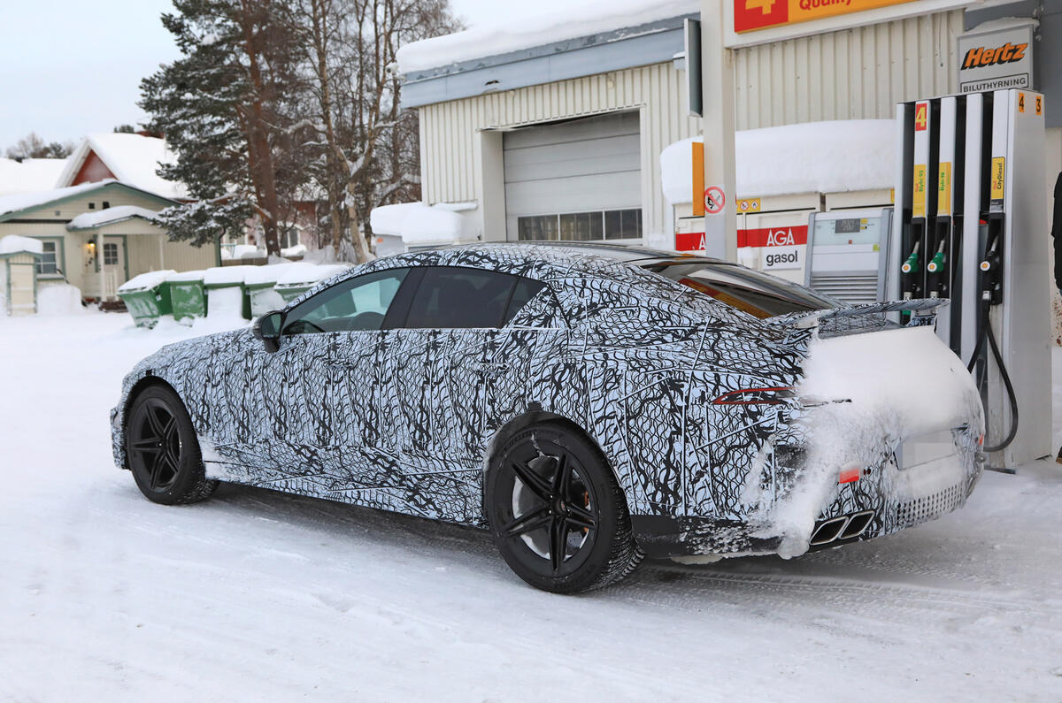 Mercedes-AMG GT four-door: more extreme R variant spotted testing