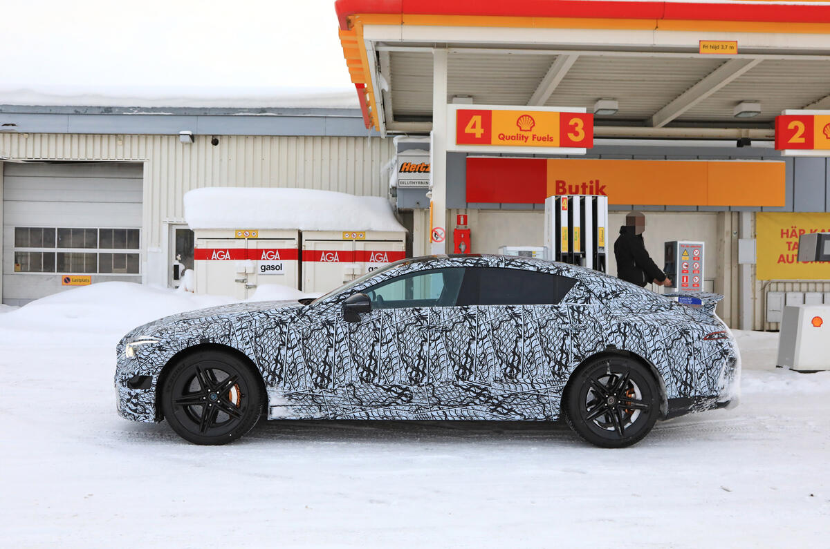 Mercedes-AMG GT four-door: more extreme R variant spotted testing