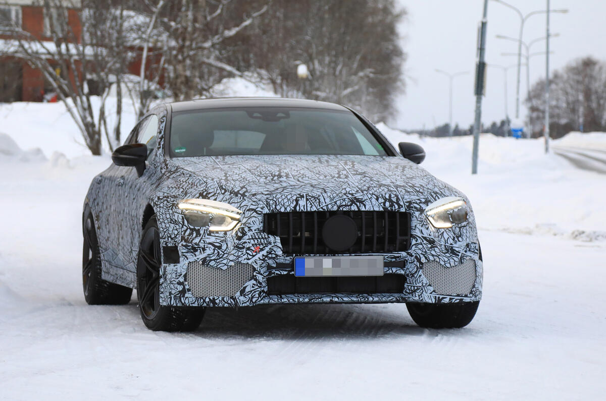 Mercedes-AMG GT four-door: more extreme R variant spotted testing