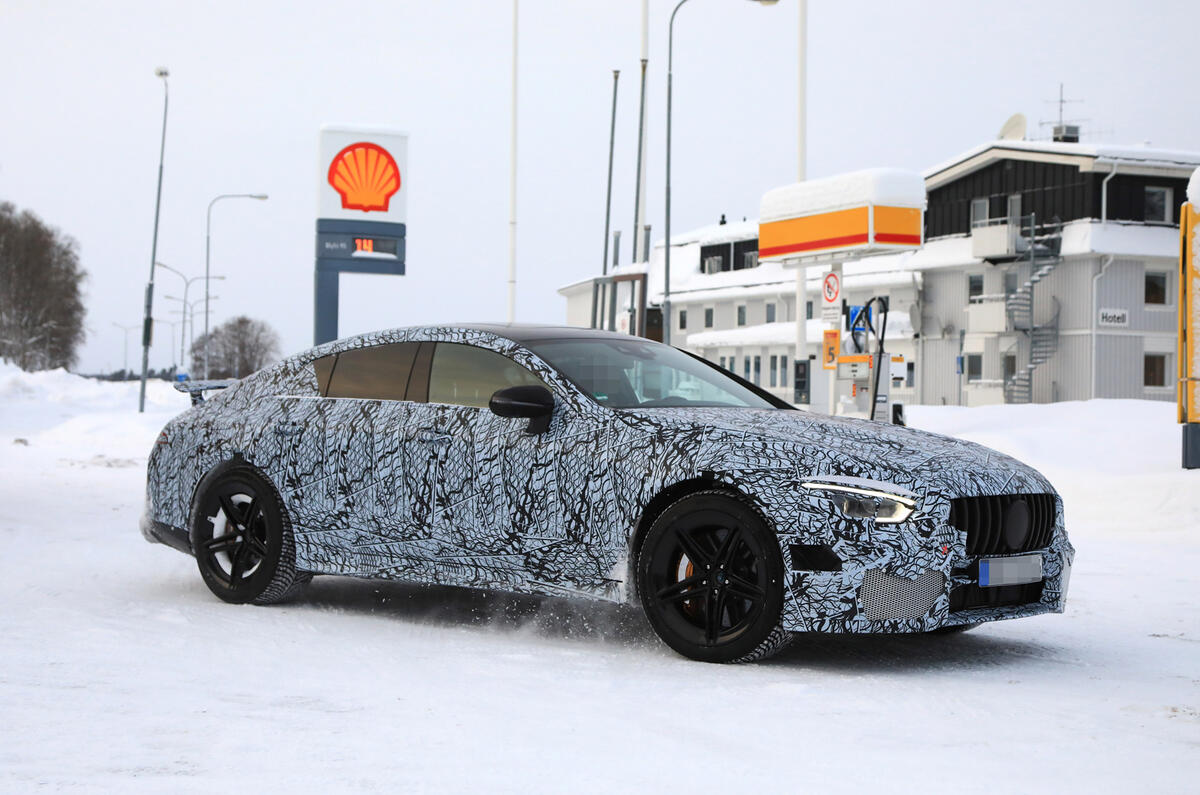 Mercedes-AMG GT four-door: more extreme R variant spotted testing