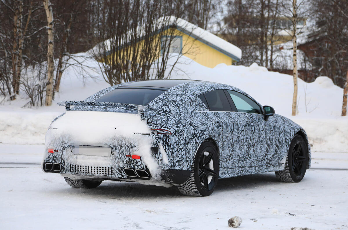 Mercedes-AMG GT four-door: more extreme R variant spotted testing