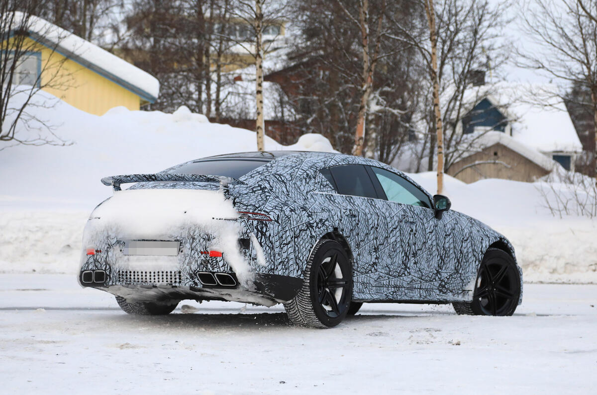 Mercedes-AMG GT four-door: more extreme R variant spotted testing