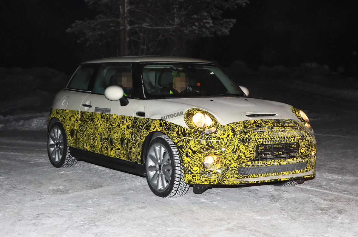 Mini Electric: first pictures of 'pivotal' zero-emission 2019 model