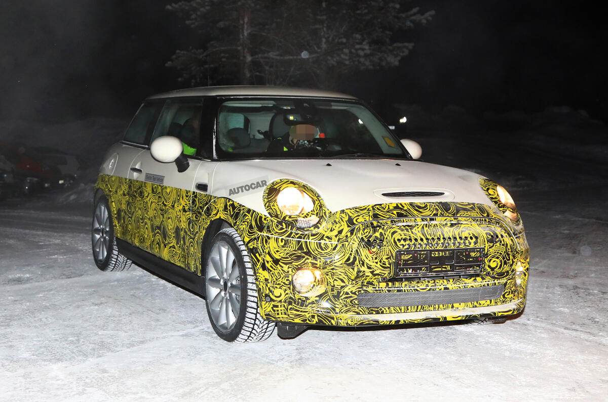 Mini Electric: first pictures of 'pivotal' zero-emission 2019 model