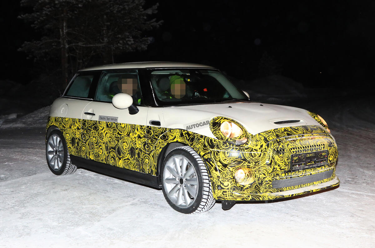 Mini Electric: first pictures of 'pivotal' zero-emission 2019 model