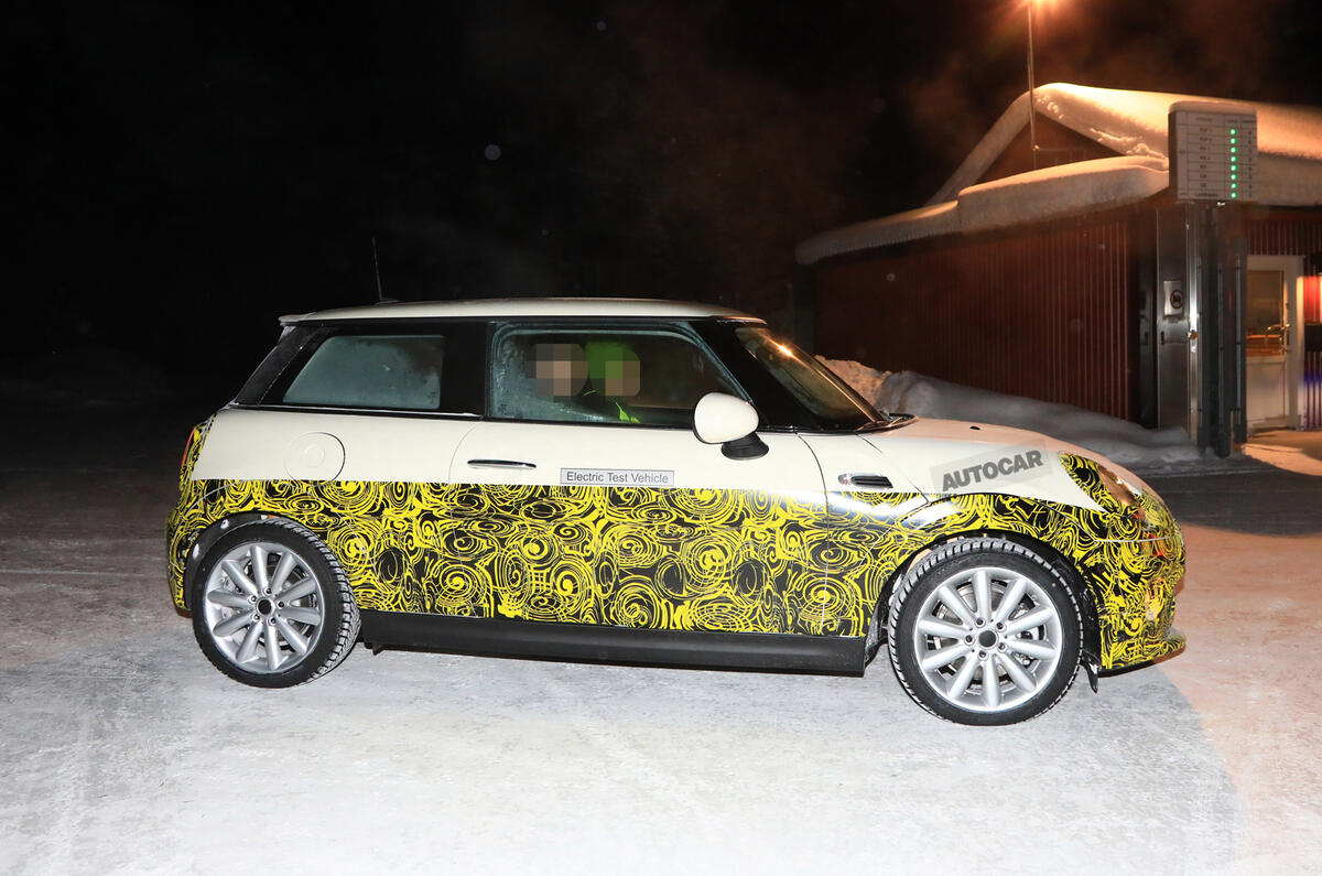 Mini Electric: first pictures of 'pivotal' zero-emission 2019 model