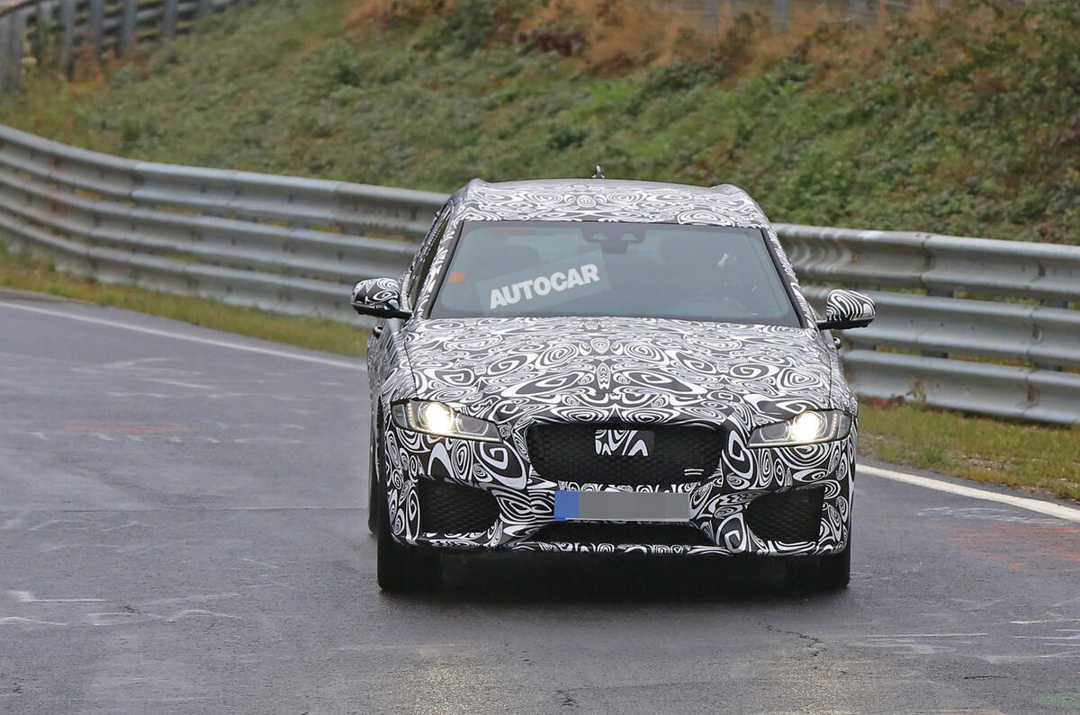 Jaguar XF S Sportbrake spotted testing ahead of 2017 launch