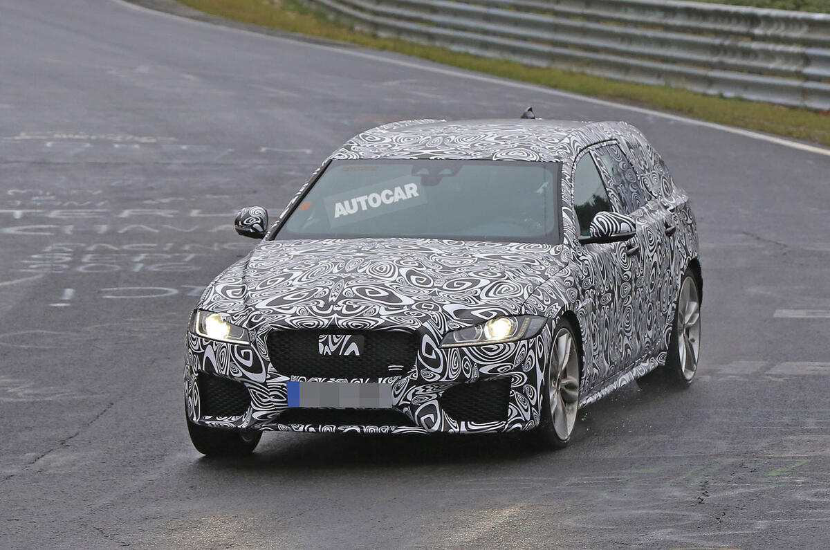 Jaguar XF S Sportbrake spotted testing ahead of 2017 launch