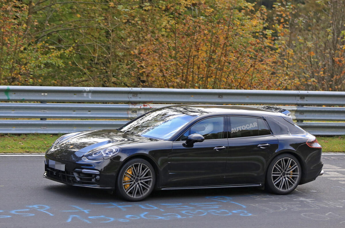2017 Porsche Panamera Sport Turismo spotted at the Nüburgring