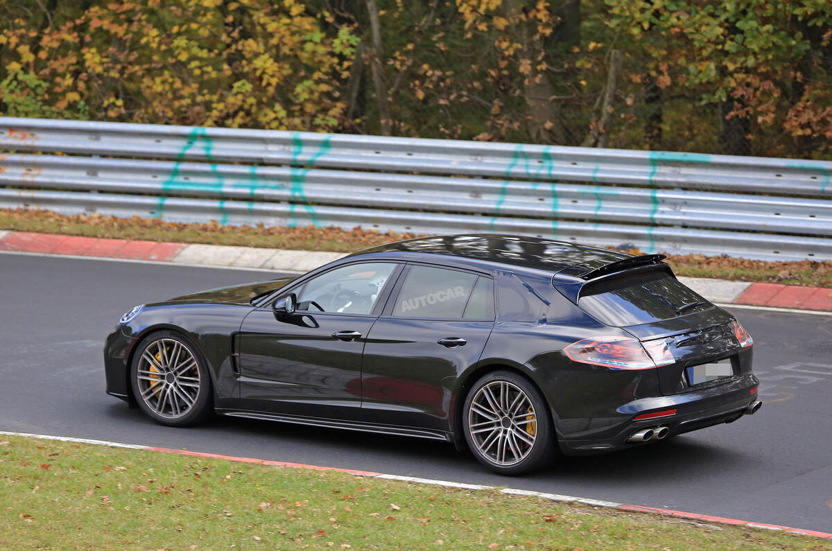 2017 Porsche Panamera Sport Turismo spotted at the Nüburgring