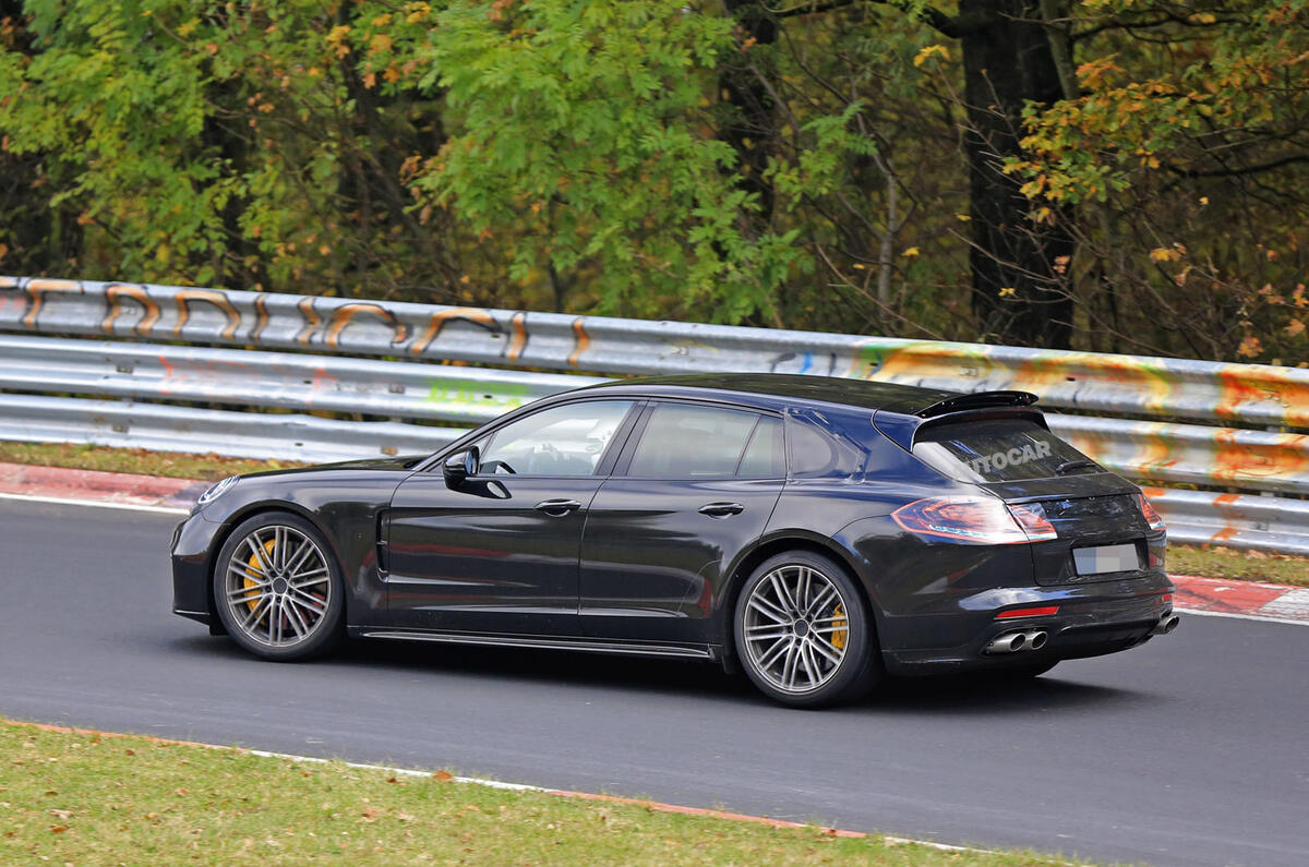 2017 Porsche Panamera Sport Turismo spotted at the Nüburgring